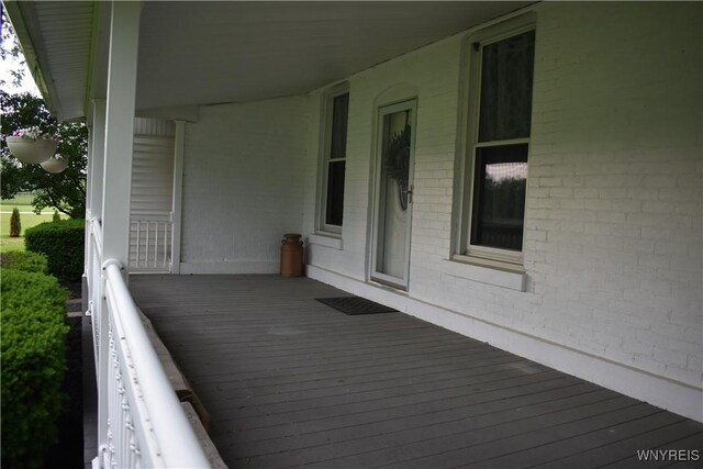 4571 Budd Rd, Cambria, NY 14094 - view of deck