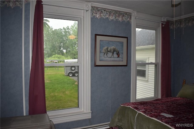 4571 Budd Rd, Cambria, NY 14094 - bedroom with ornamental molding