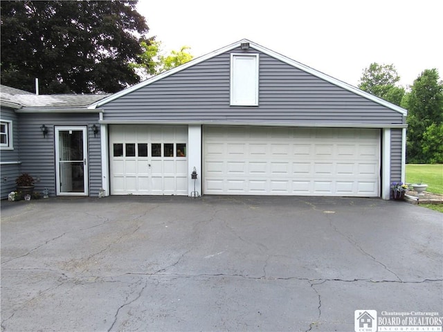 23 Frew Run St, Carroll, NY 14738 - garage featuring driveway