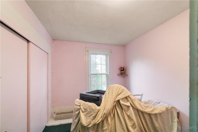 4937 W Seneca, Onondaga, NY 13215 - bedroom with carpet floors, a closet, and baseboards