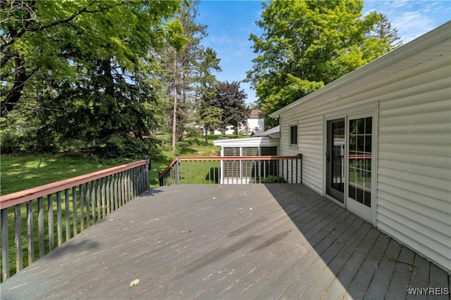 1701 Billington Rd, Elma, NY 14052 - deck featuring a yard