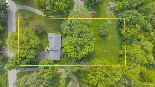 1701 Billington Rd, Elma, NY 14052 - aerial view of property and surrounding area with property parcel outlined