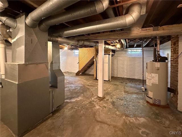 700 Elm St, Rome-Inside, NY 13440 - below grade area with water heater