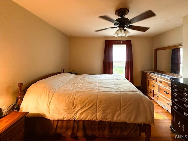 700 Elm St, Rome-Inside, NY 13440 - bedroom featuring wood finished floors and ceiling fan