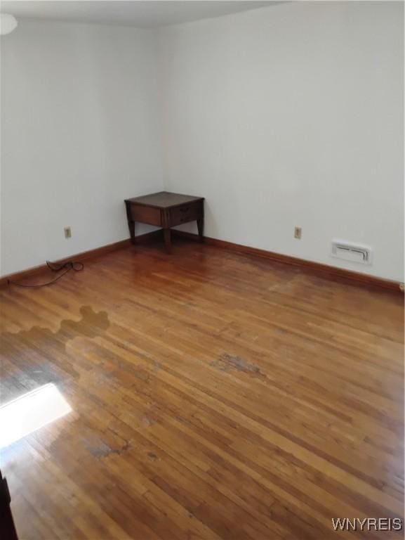 72 Nicholson St, Buffalo, NY 14214 - empty room with wood finished floors