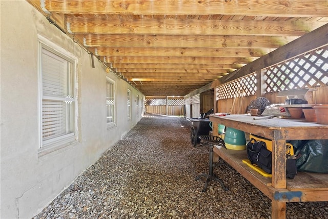 707 Hubbell Rd, Ogden, NY 14428 - view of horse barn