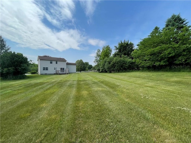 235 Briarwood Ln, Wheatland, NY 14546 - view of green lawn