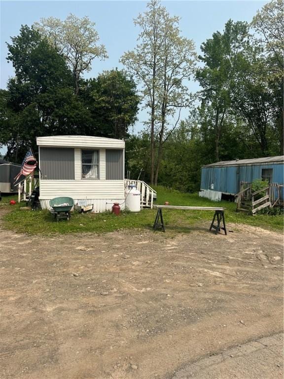 28 Main St, Unadilla, NY 13849 - view of yard
