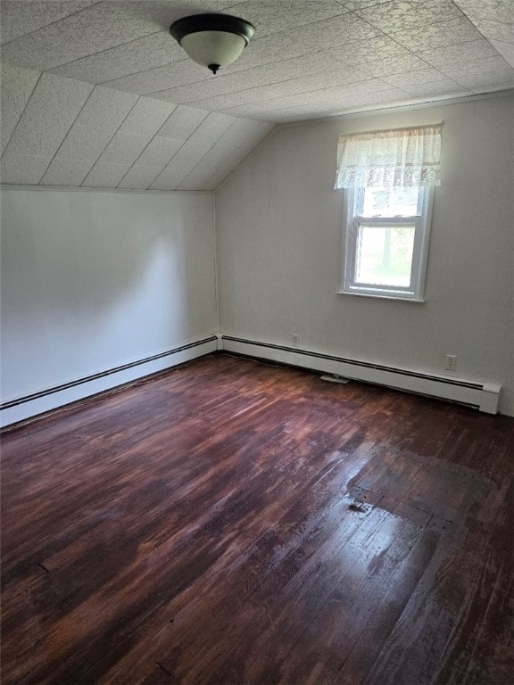 30 Park Ave, Eldred, PA 16731 - additional living space featuring wood finished floors and lofted ceiling
