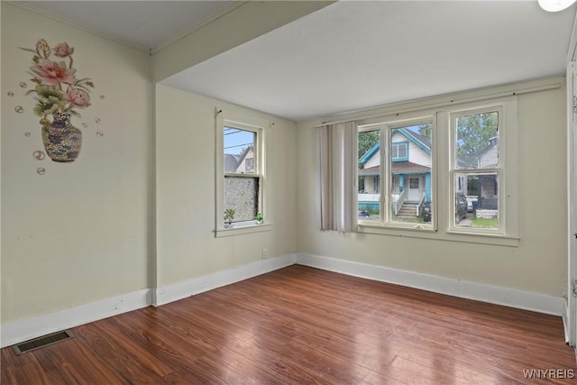 159 Kilhoffer St, Buffalo, NY 14211 - spare room featuring wood finished floors and baseboards