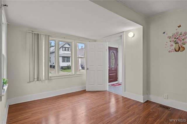 159 Kilhoffer St, Buffalo, NY 14211 - unfurnished room with wood finished floors and baseboards