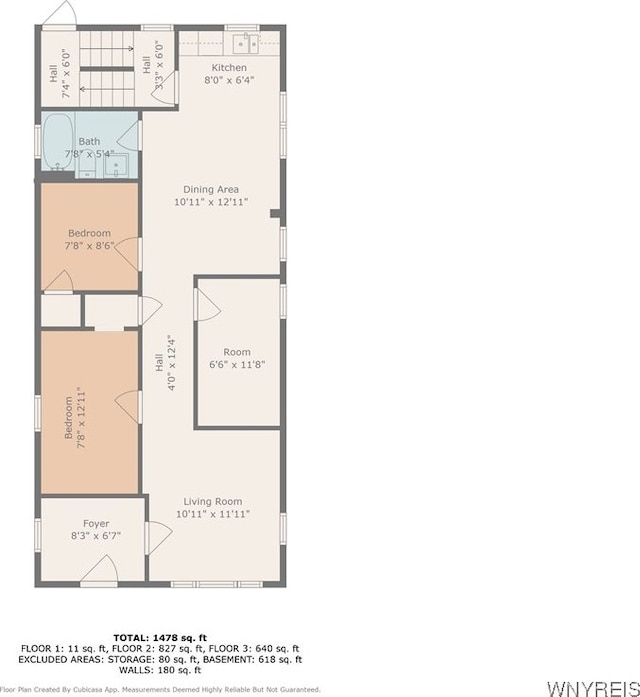 159 Kilhoffer St, Buffalo, NY 14211 - floor plan / room layout
