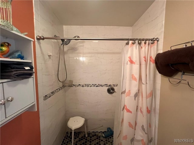 272 Dewitt St, Buffalo, NY 14213 - bathroom with tiled shower