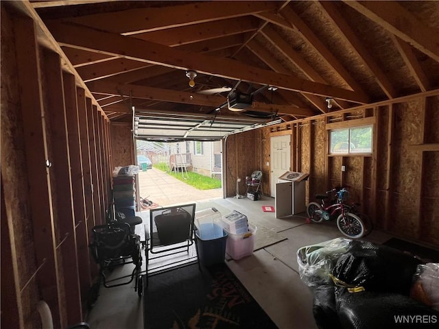 272 Dewitt St, Buffalo, NY 14213 - garage featuring a garage door opener