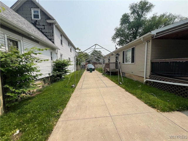 272 Dewitt St, Buffalo, NY 14213 - view of home's exterior featuring a yard