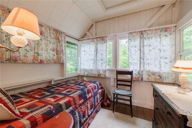 7732 Lake Blf, Huron, NY 14590 - bedroom featuring lofted ceiling
