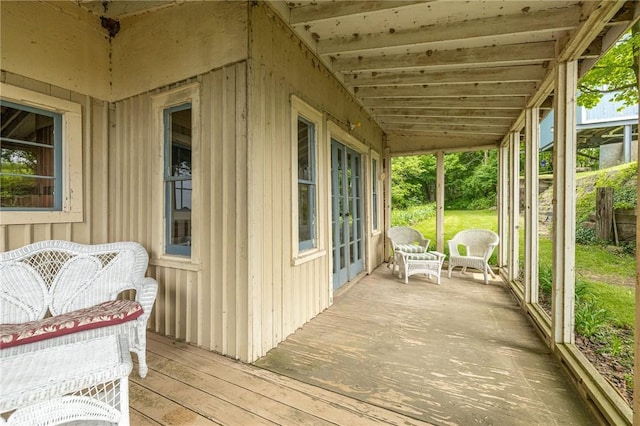 7732 Lake Blf, Huron, NY 14590 - view of sunroom