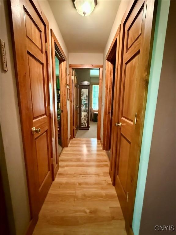 3805 State Highway 80, Columbus, NY 13460 - corridor with light wood-style flooring