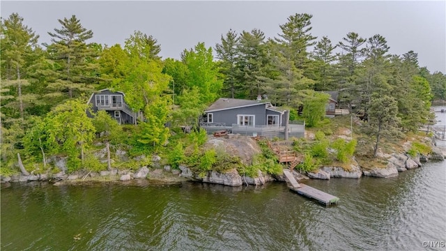 48785 Bamerick Rd, Alexandria, NY 13679 - aerial view of property and surrounding area featuring a nearby body of water