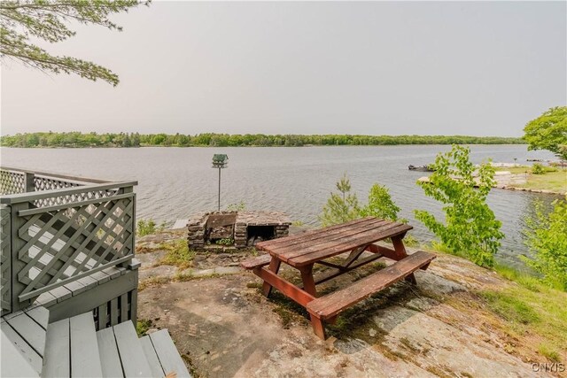 48785 Bamerick Rd, Alexandria, NY 13679 - dock featuring a water view