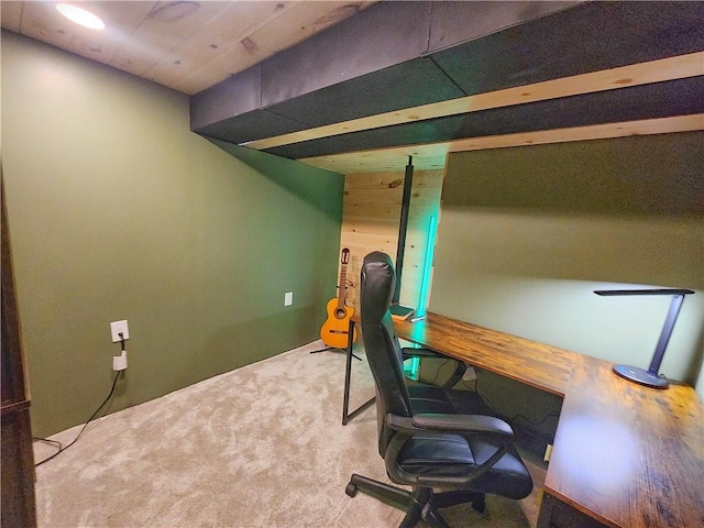 1305 Wyncoop Creek Rd, Chemung, NY 14825 - view of carpeted home office