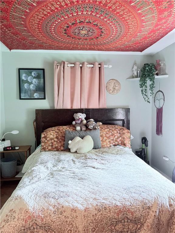 3679 County Highway 35, Middlefield, NY 13450 - bedroom featuring wood finished floors