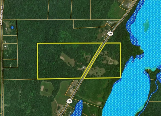 3921 State Route 226, Tyrone, NY 14837 - map / location featuring property parcel outlined
