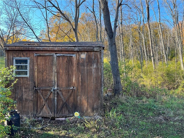 3921 State Route 226, Tyrone, NY 14837 - view of shed featuring a wooded view