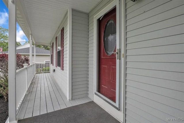 836 Upper Mountain Rd, Lewiston, NY 14092 - property entrance with covered porch
