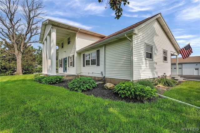 2194 Rte 39, Sheridan, NY 14062 - view of home's exterior with a yard