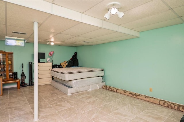 53 Toni Ter, Chili, NY 14624 - tiled bedroom featuring a drop ceiling