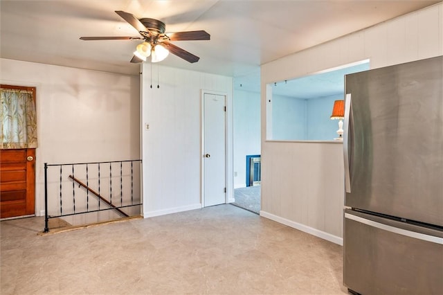 176 Wildbriar Rd, Henrietta, NY 14623 - spare room featuring a ceiling fan and baseboards
