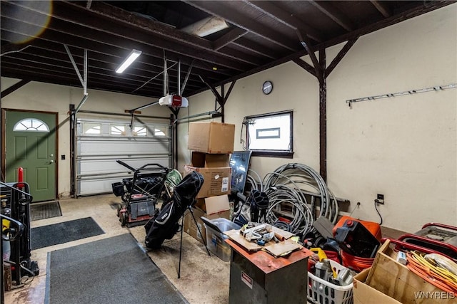 201 Bernadette, West Seneca, NY 14224 - garage featuring a garage door opener