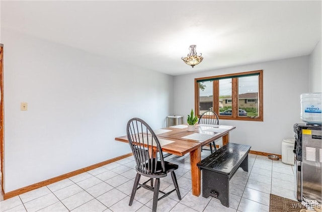 201 Bernadette, West Seneca, NY 14224 - dining area with baseboards and light tile patterned floors