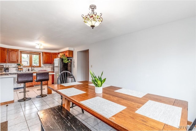 201 Bernadette, West Seneca, NY 14224 - dining area with light tile patterned floors