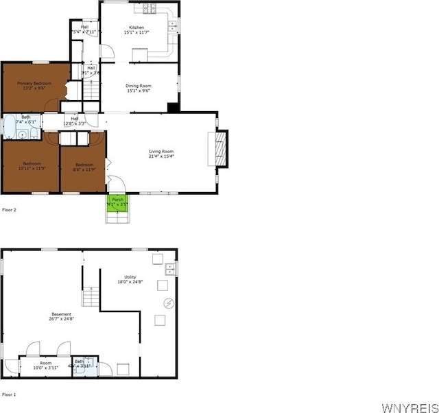 63 Princeton Ct, Cheektowaga, NY 14225 - home floor plan