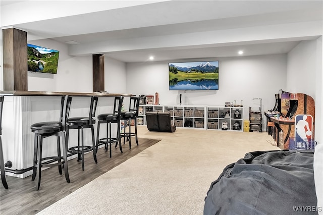 392 Quarry Run, Grand Island, NY 14072 - cinema featuring recessed lighting and wood finished floors