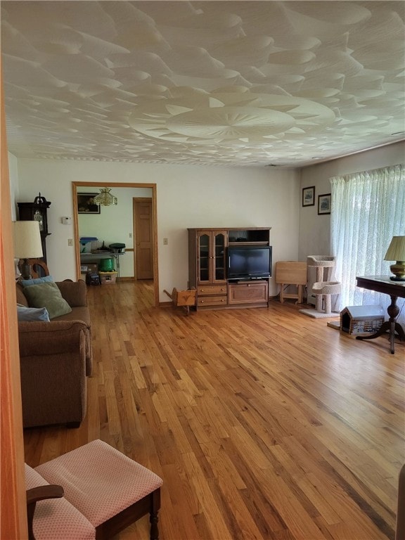 104 Mcclure Dr, Sanford, NY 13754 - living area featuring wood finished floors