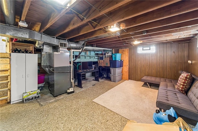 236 Commodore Ter, Cheektowaga, NY 14225 - basement featuring heating unit