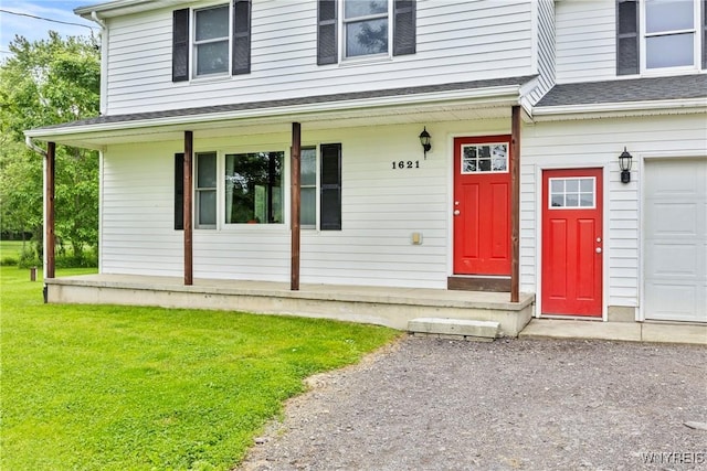 1621 Cain Rd, Brant, NY 14111 - entrance to property with covered porch and a yard