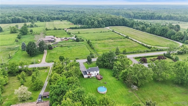 1621 Cain Rd, Brant, NY 14111 - aerial view of sparsely populated area featuring a forest