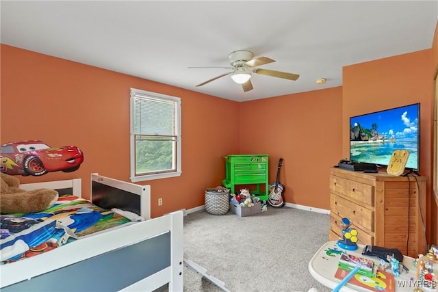 1621 Cain Rd, Brant, NY 14111 - carpeted bedroom featuring baseboards and ceiling fan