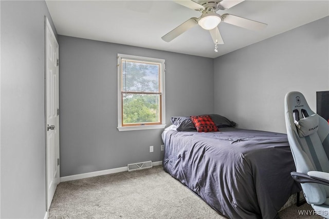 1621 Cain Rd, Brant, NY 14111 - carpeted bedroom with baseboards and ceiling fan