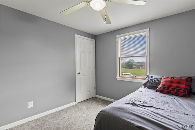 1621 Cain Rd, Brant, NY 14111 - carpeted bedroom with baseboards and a ceiling fan