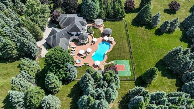 3248 Lockport Olcott Rd, Newfane, NY 14108 - drone / aerial view of a pool