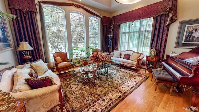 3248 Lockport Olcott Rd, Newfane, NY 14108 - sitting room with hardwood / wood-style flooring