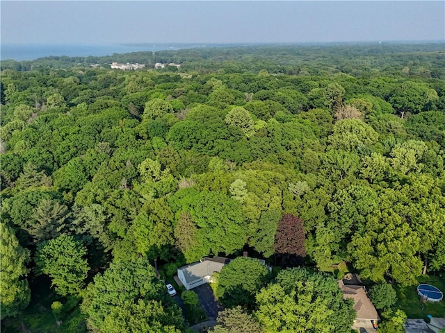 120 Scotch Ln, Irondequoit, NY 14617 - aerial view of property and surrounding area with a forest