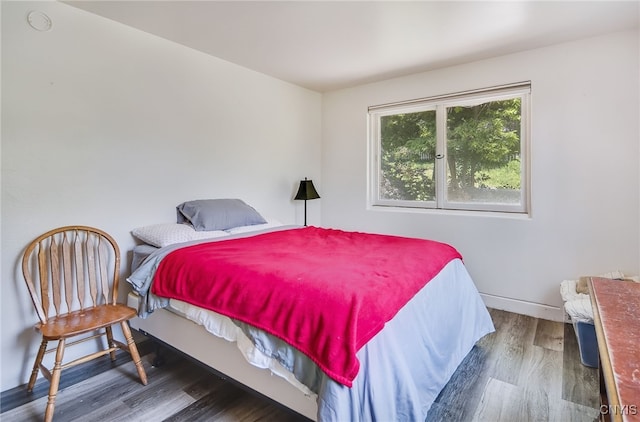 435 Elm St, Ithaca City, NY 14850 - bedroom featuring wood finished floors and baseboards