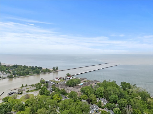 406 Westage At The Hbr, Irondequoit, NY 14617 - bird's eye view of a large body of water