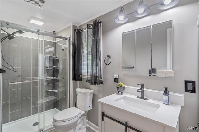 223 Windcrest Dr, Camillus, NY 13031 - full bath featuring vanity and a stall shower